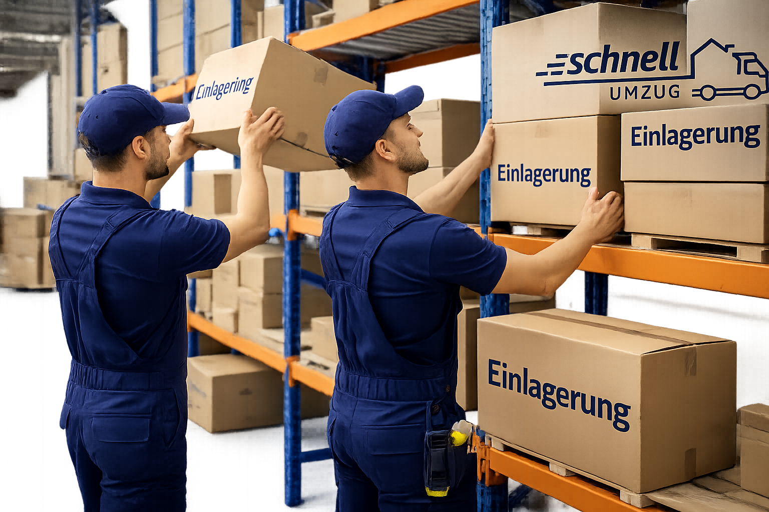 Einlagerung mit Schnell Umzug