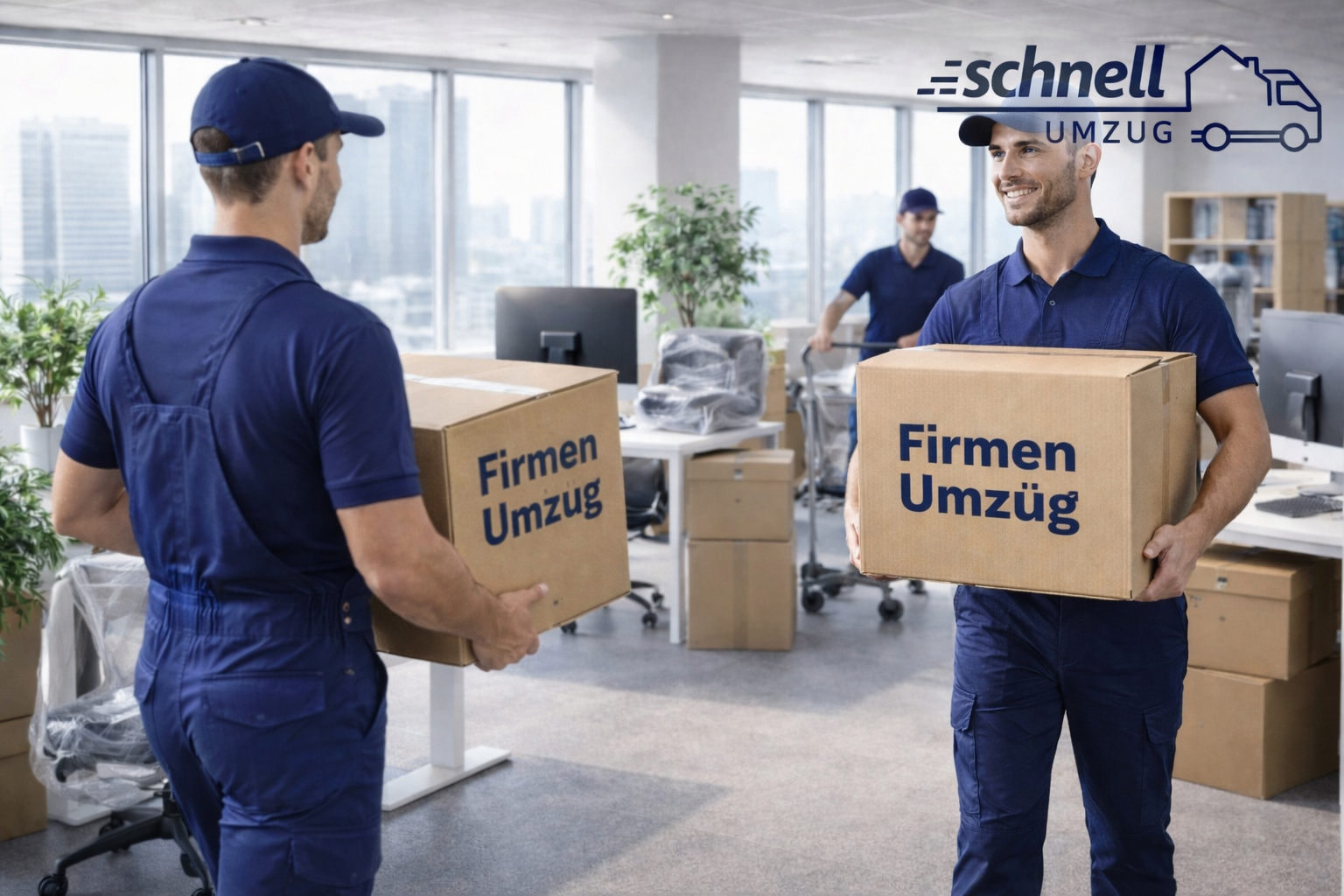 Firmenumzug mit Schnell Umzug