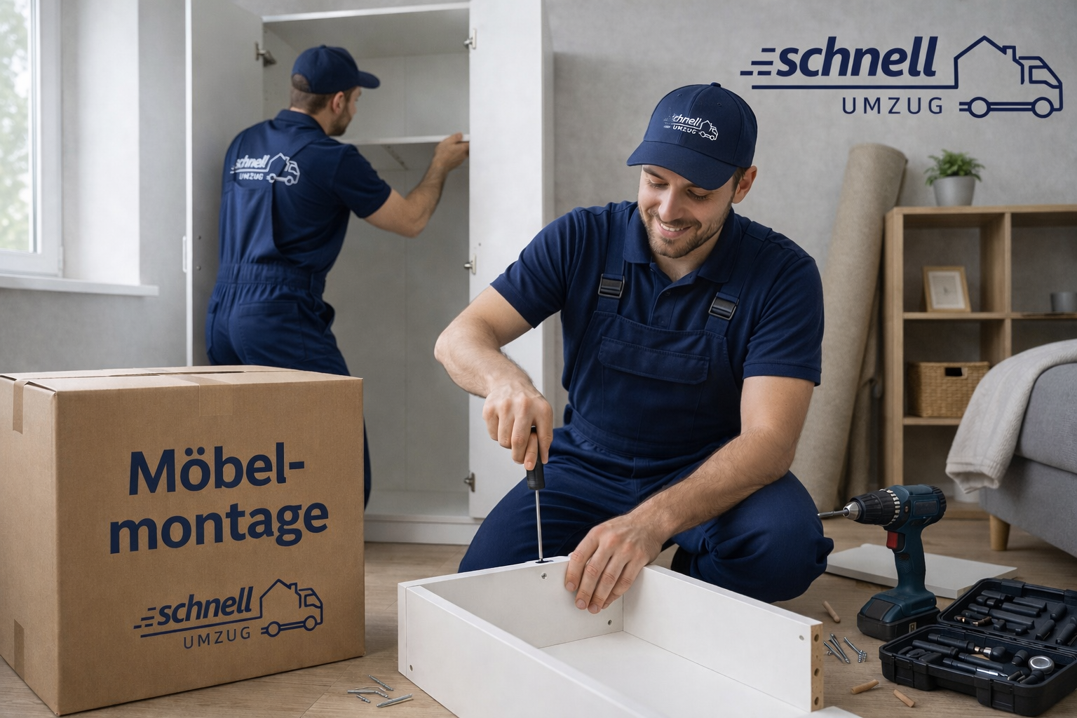Möbelmontagearbeiten von Schnell Umzug