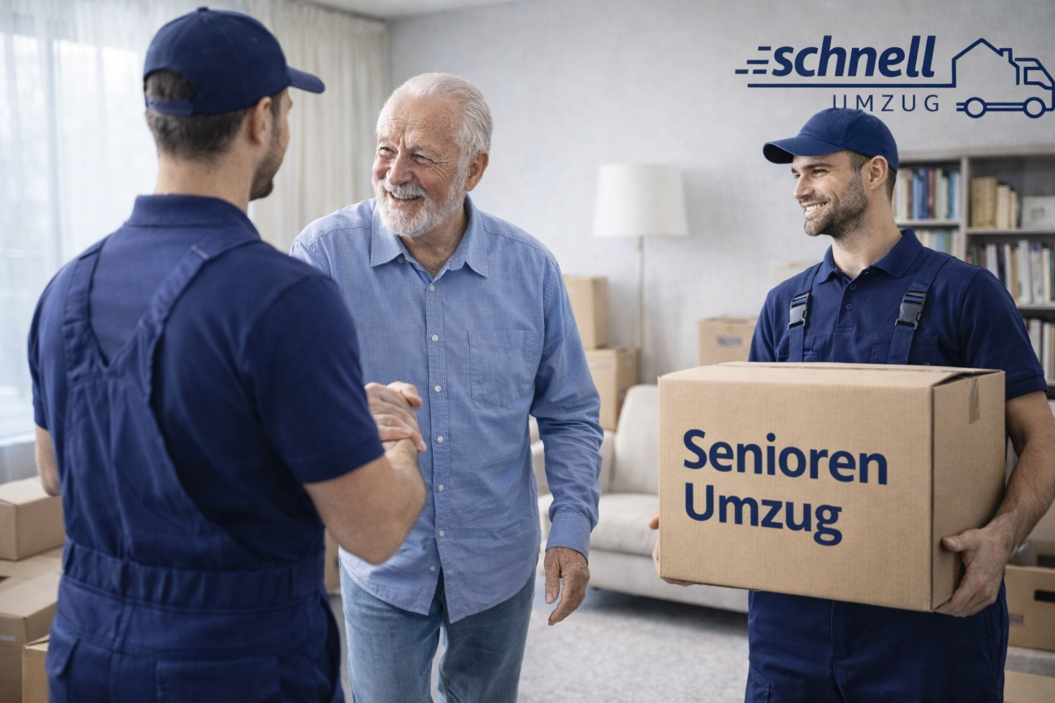 Seniorenumzug mit Schnell Umzug